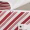 DII® Holiday Candy Stripe Print Large Ornament Storage